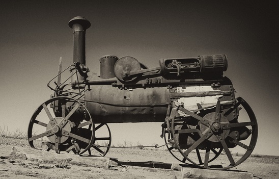 Historic tractor